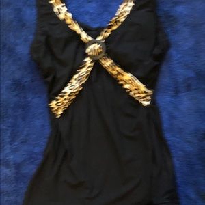 Swimwear Top. Size 34B with underwire.